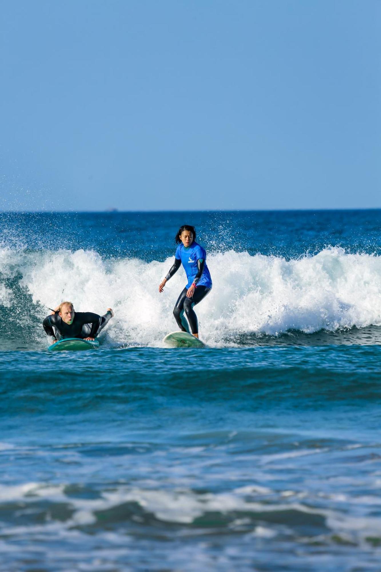 Santacruz Surf Camp Vandrehjem Tamraght Eksteriør billede